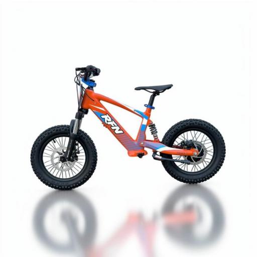 BICICLETA ELÉCTRICA SIN PEDALES ROAN RXF 16" naranja 350 W [2]