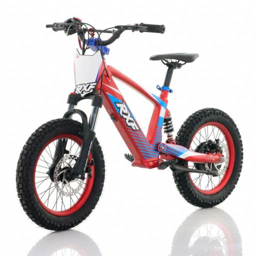 BICICLETA ELÉCTRICA SIN PEDALES ROAN RXF 16" Roja 350 W