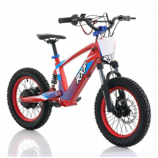 BICICLETA ELÉCTRICA SIN PEDALES ROAN RXF 16" Roja 350 W [2]
