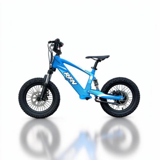 BICICLETA ELÉCTRICA SIN PEDALES ROAN RXF 16" azul 350 W [2]