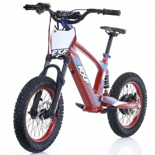 Bicicleta electrica sin pedales  RXF EVO 18" MOD. 2024 Roja