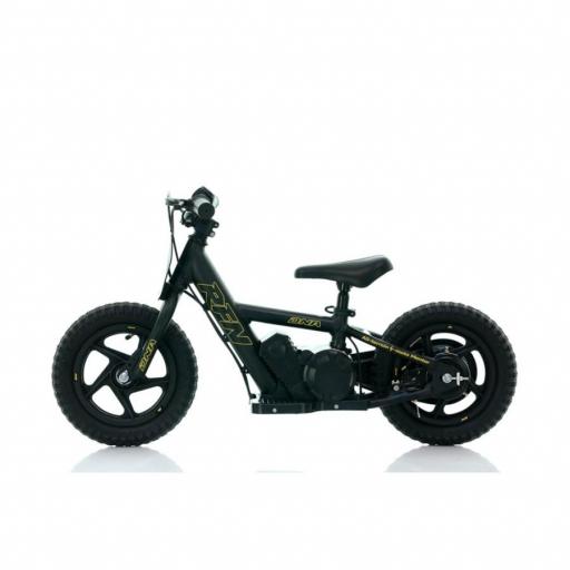 Bicicleta electrica infantil 12" Roan RXF Sedna negra oro [3]