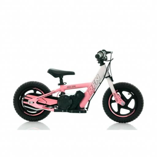 Bicicleta electrica infantil 12" Roan RXF Sedna rosa y blanca [3]