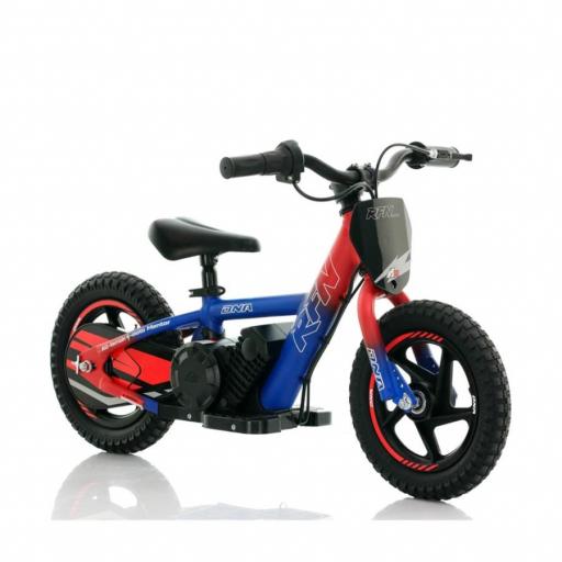Bicicleta electrica infantil 12" Roan RXF Sedna Azul y rojo [4]