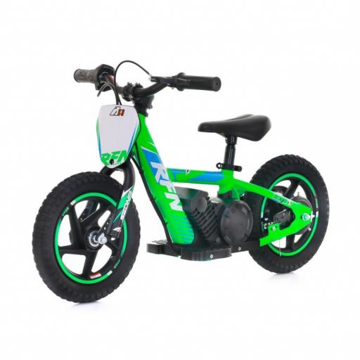 Bicicleta electrica infantil 12" Roan RXF Sedna verde 