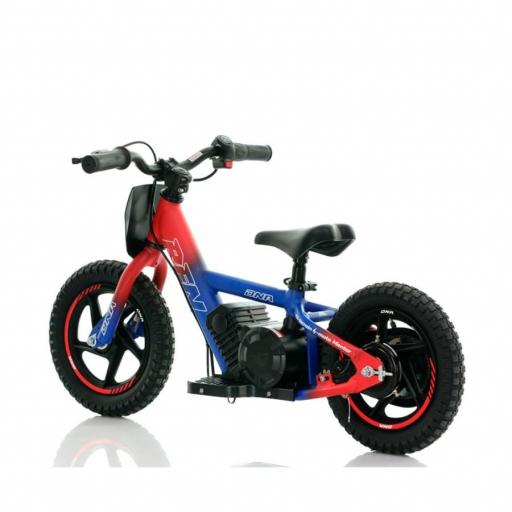 Bicicleta electrica infantil 12" Roan RXF Sedna Azul y rojo [2]
