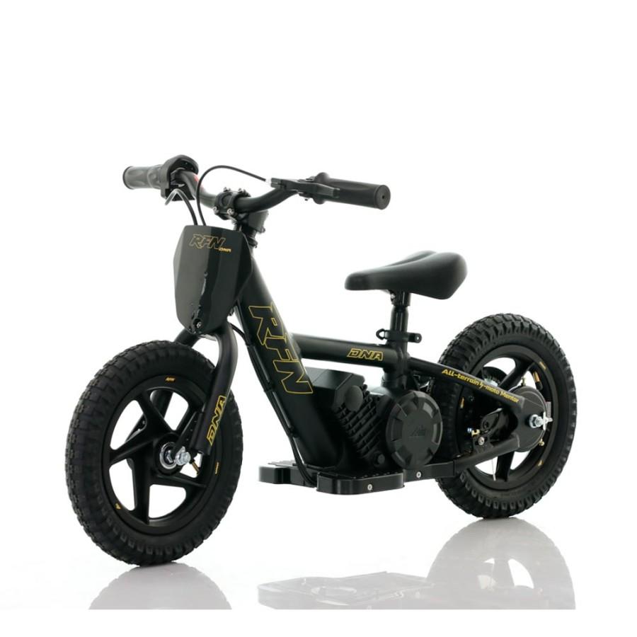 Bicicleta electrica infantil 12" Roan RXF Sedna negra oro