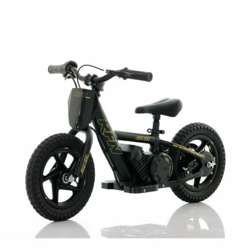 Bicicleta electrica infantil 12" Roan RXF Sedna negra oro [0]
