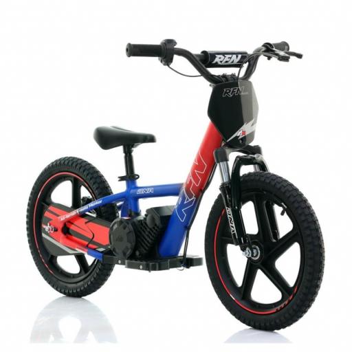 Bicicleta electrica RXF 16" PRO 250 W Azul y roja [1]