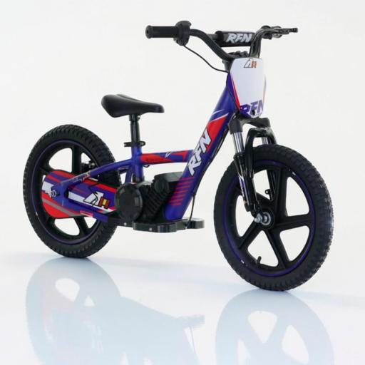 Bicicleta electrica RXF 16" PRO 250 W Azul y roja [2]