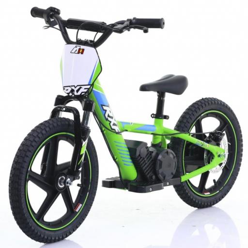 Bicicleta electrica RXF 16" PRO 250 W Verde