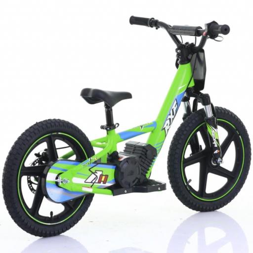 Bicicleta electrica RXF 16" PRO 250 W Verde [3]