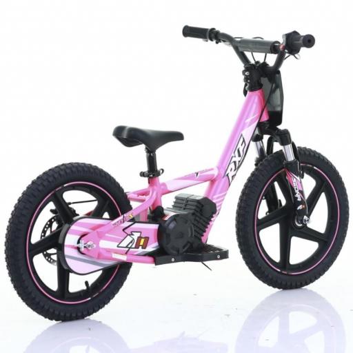 Bicicleta electrica RXF 16" PRO 250 W Rosa [3]