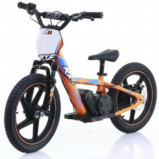 Bicicleta electrica RXF 16" PRO 250 W Naranja