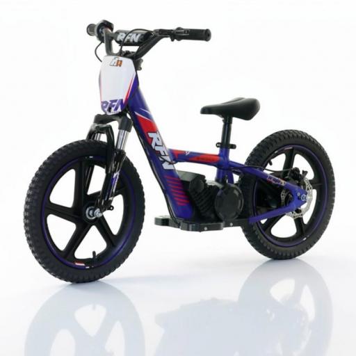 Bicicleta electrica RXF 16" PRO 250 W Azul y roja [0]