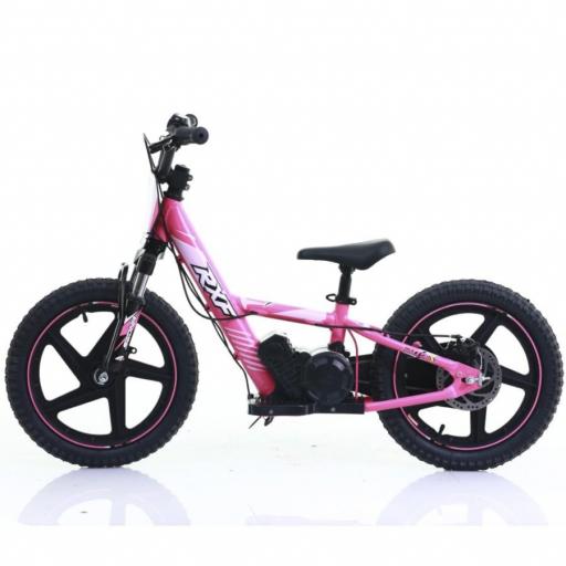 Bicicleta electrica RXF 16" PRO 250 W Rosa [2]