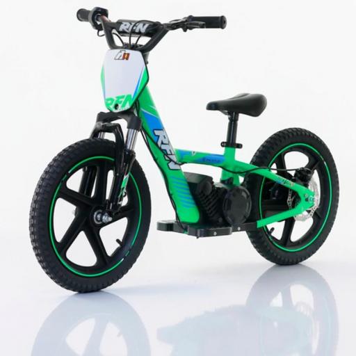 Bicicleta electrica RXF 16" PRO 250 W verde 