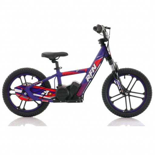 Bicicleta electrica RXF 16" PRO 350 W DNA azul [3]