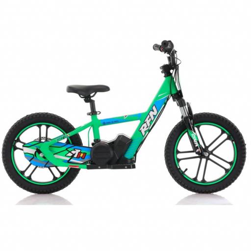 Bicicleta electrica RXF 16" PRO 350 W DNA verde  [2]