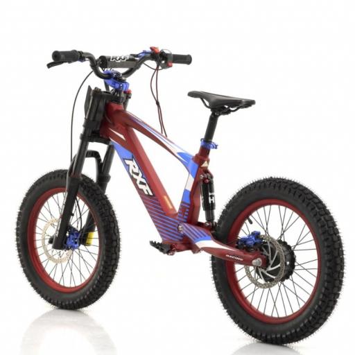 Bicicleta electrica sin pedales  RXF EVO 18" Roja [2]