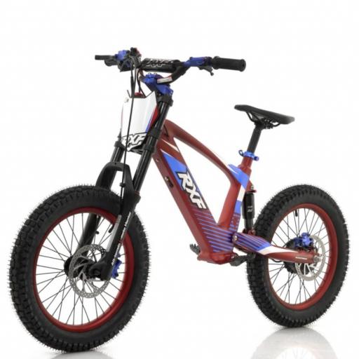 Bicicleta electrica sin pedales  RXF EVO 18" Roja [3]