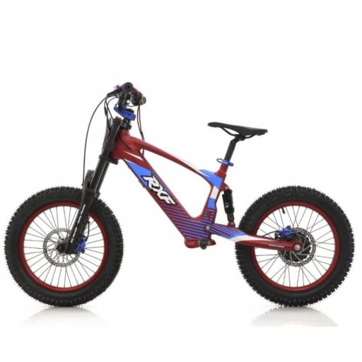 Bicicleta electrica sin pedales  RXF EVO 18" Roja [0]