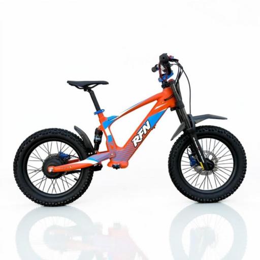 Bicicleta electrica sin pedales  RXF EVO 18" naranja [1]