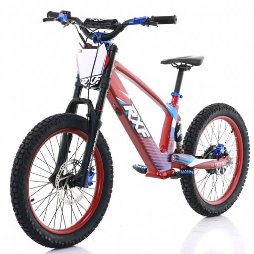 BICICLETA ELÉCTRICA SIN PEDALES ROAN RXF 20" ROJA 750 W [0]