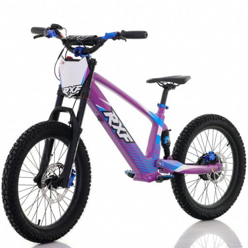 BICICLETA ELÉCTRICA SIN PEDALES RFN 20" Morada 750 W Evo Racing [0]