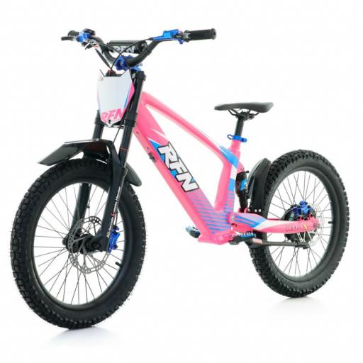 BICICLETA ELÉCTRICA SIN PEDALES RFN 20" Rosa 750 W Evo Racing [0]