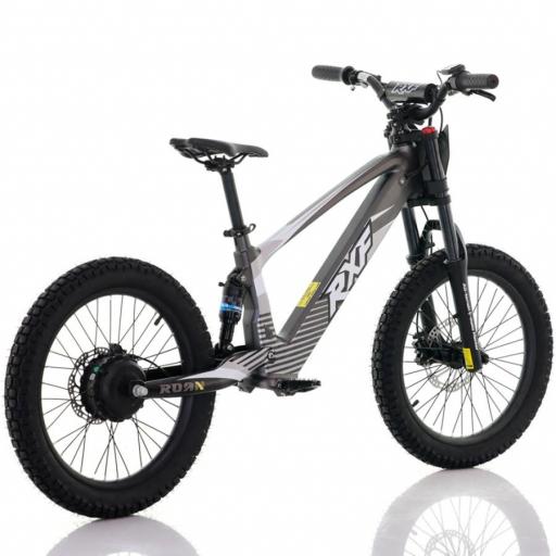 BICICLETA ELÉCTRICA SIN PEDALES RFN 20" Gris 750 W Evo Racing [4]