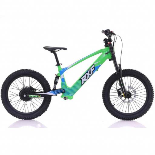 BICICLETA ELÉCTRICA SIN PEDALES ROAN RXF 20" Verde 750 W [2]