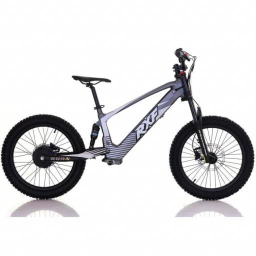 BICICLETA ELÉCTRICA SIN PEDALES RFN 20" Gris 750 W Evo Racing [3]