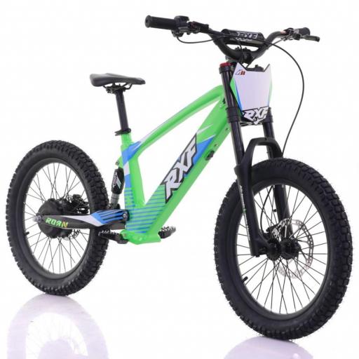 BICICLETA ELÉCTRICA SIN PEDALES ROAN RXF 20" Verde 750 W [1]