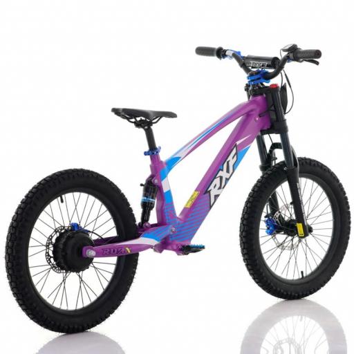 BICICLETA ELÉCTRICA SIN PEDALES ROAN RXF 20" Morada 750 W [5]