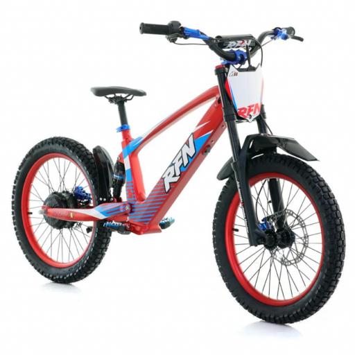 BICICLETA ELÉCTRICA SIN PEDALES RFN 20" roja 750 W Evo Racing [1]