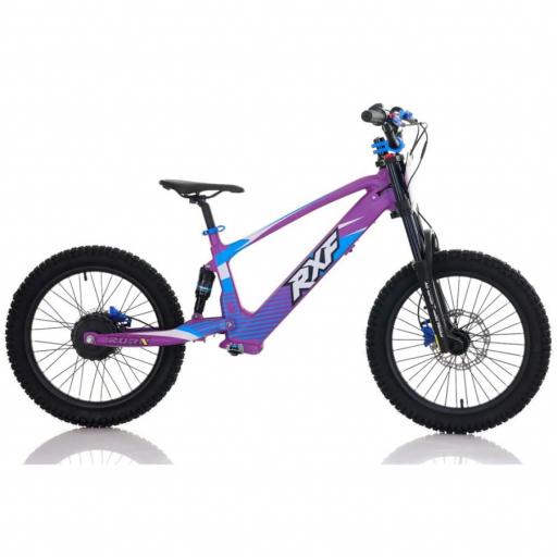 BICICLETA ELÉCTRICA SIN PEDALES ROAN RXF 20" Morada 750 W [4]