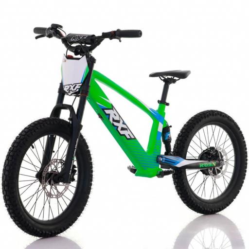 BICICLETA ELÉCTRICA SIN PEDALES RFN 20" verde 750 W Evo Racing [0]