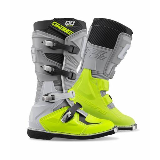 Gaerne GX-J INFANTILES (GRIS/AMARILLO FLUO)