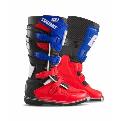 Gaerne GX-J INFANTILES (ROJAS-BLANCAS-AZULES)