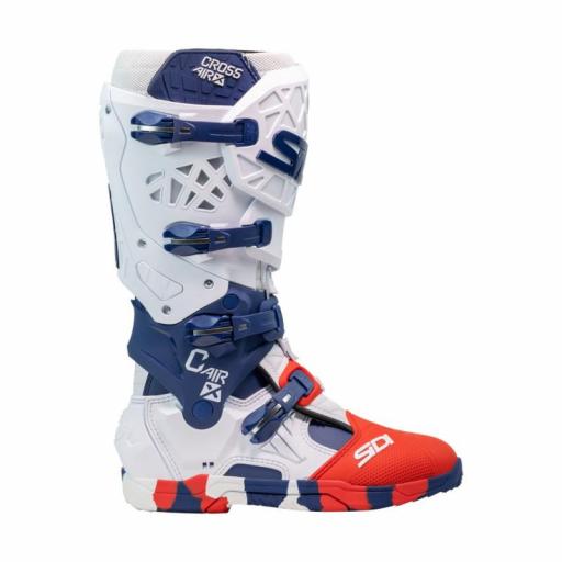 BOTAS SIDI CROSSAIR X BLANCO / AZUL / ROJO [1]