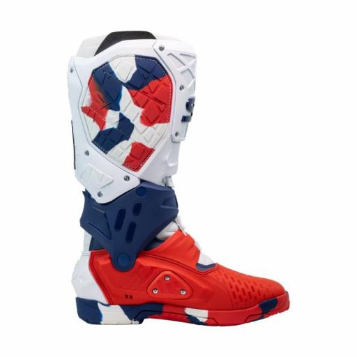 BOTAS SIDI CROSSAIR X BLANCO / AZUL / ROJO [2]