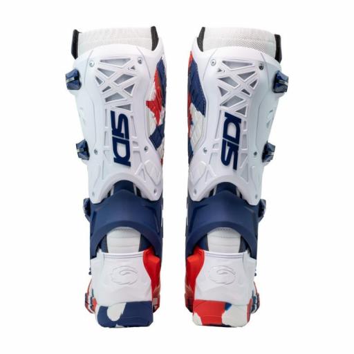 BOTAS SIDI CROSSAIR X BLANCO / AZUL / ROJO [4]