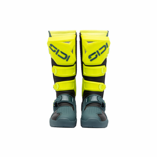 Botas Sidi Crosscore Amarillo verde petrol de motocross y enduro [1]