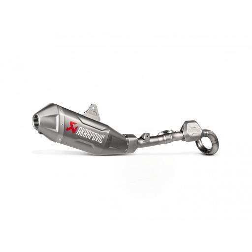 Línea completa de escape Akrapovic Evolution Titanium - Honda CRF250R 2022-2025