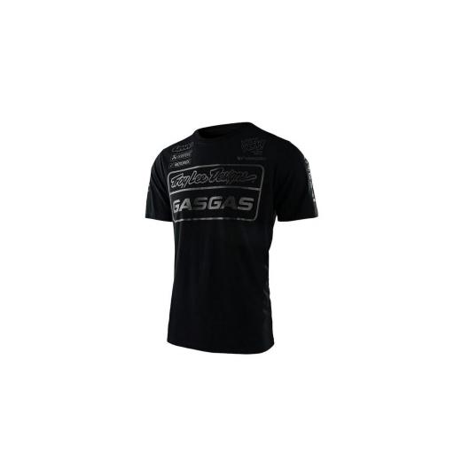 Camiseta mujer Gas Gas Troy lee designs reflectante negro  [0]