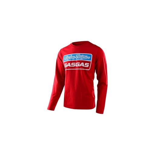 Camiseta manga larga Gas Gas Troy lee designs Roja