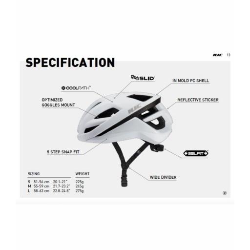 CASCO HJC BELLUS (GRIS MATE) [4]