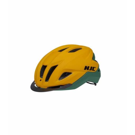 CASCO HJC CROSSER (AMARILLO/VERDE MATE) [1]