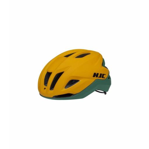 CASCO HJC CROSSER (AMARILLO/VERDE MATE)